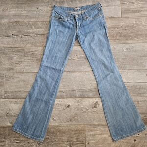 Frankie B. Light Blue Flare Jeans